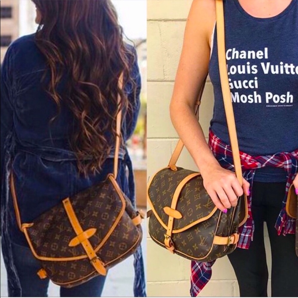 Louis Vuitton Saumur 30 Double Sided Crossbody Bag